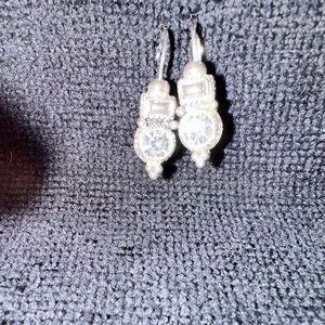Elegant Silver Drop Earrings